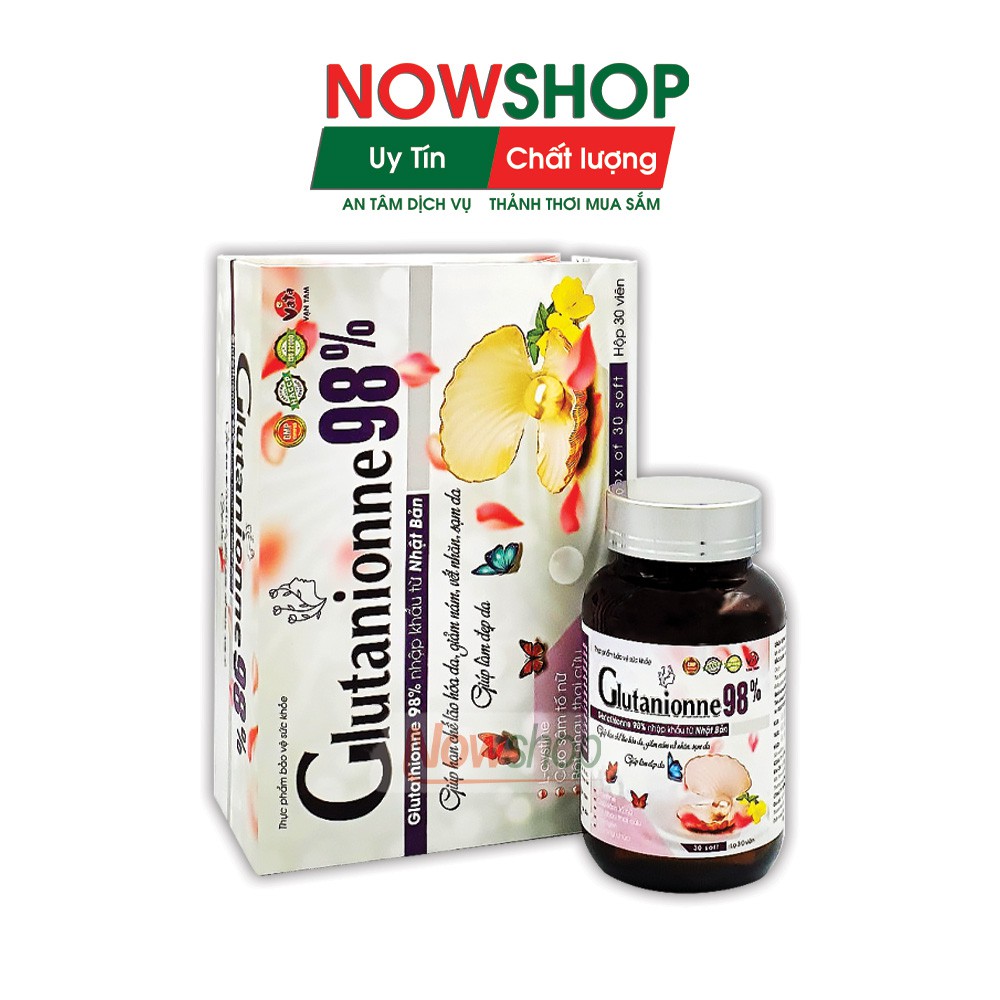 Glutanionne 98, thuốc bổ sung collagen giúp đẹp da, hạn chế lão hóa, tăng cường nội tiết tố nữ, lưu hương tự nhiên | BigBuy360 - bigbuy360.vn