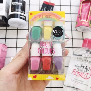 Set 12 Chai Sơn Móng Tay Trẻ Em Flamazing Nail Polish Collection