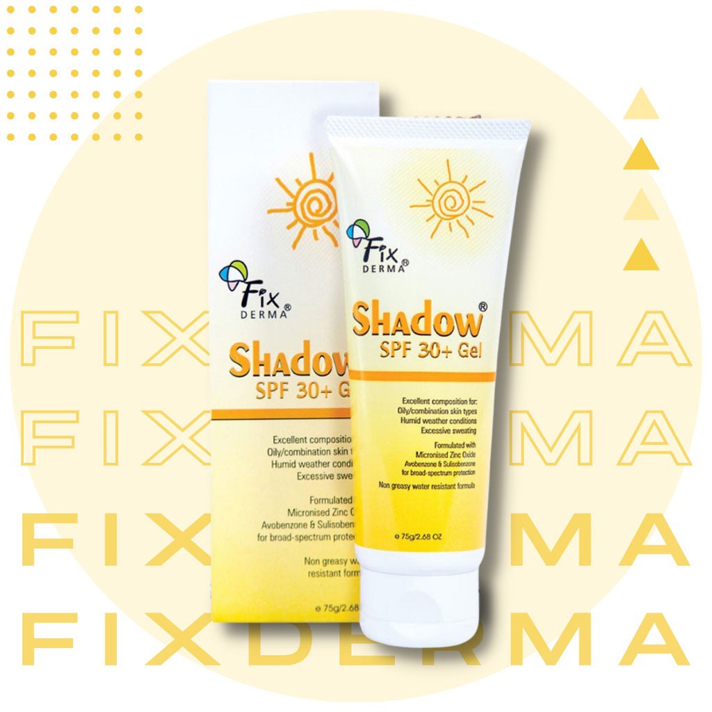 Kem Chống Nắng Fixderma Shadow SPF 50+ Cream &amp; SPF 30+ Gel Cho Da Mặt Và Toàn Thân