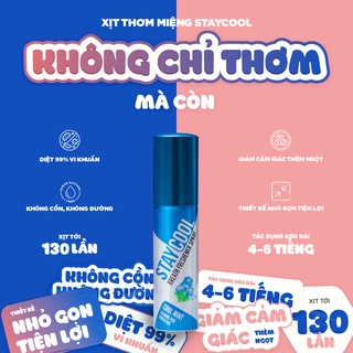 Xịt thơm miệng STAYCOOL vị Thảo quả