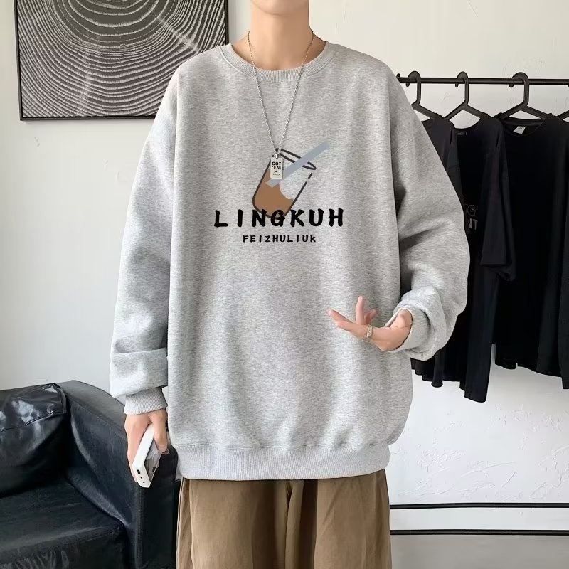 Áo Nỉ Nam Oversize In Chữ Thời Trang Hàn Quốc [M-5XL]