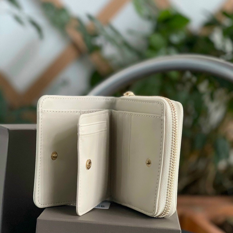 Ví nữ chữ CNKis dầy dặn da rắn chữ nổi cầm tay nhiều ngăn đựng thẻ-DẦY