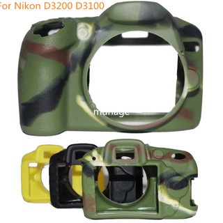 Vỏ Bọc Máy Ảnh Nikon D3200 D3100 Bằng Silicon Mềm