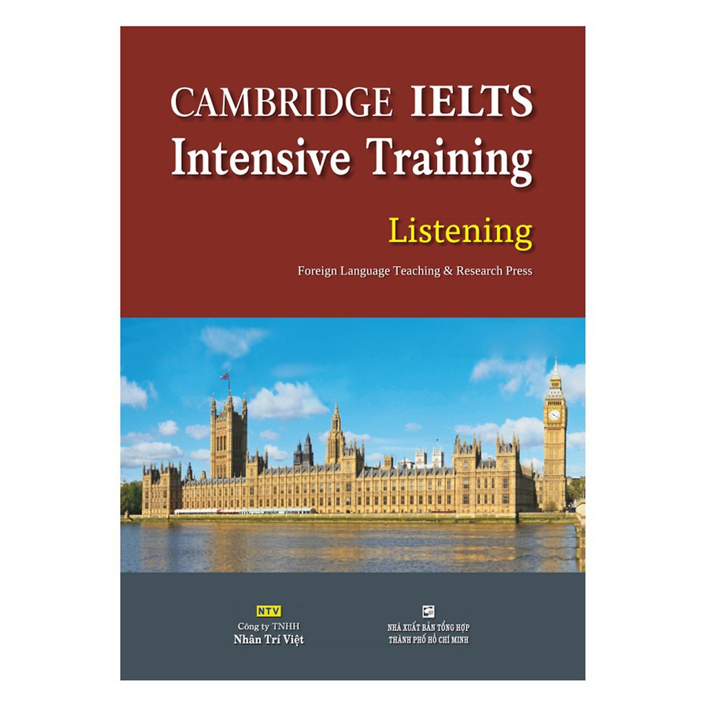 Sách - Cambridge Ielts Intensive Training Listening (Kèm 1 Đĩa Mp3) - NTV