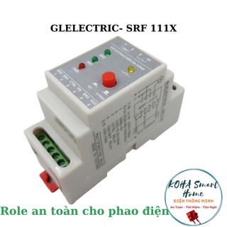Rơle an toàn phao điện cho máy bơm nước chuyển nguồn thành 5V/12V Glelectric SRF- 111M / SRF- 111X.