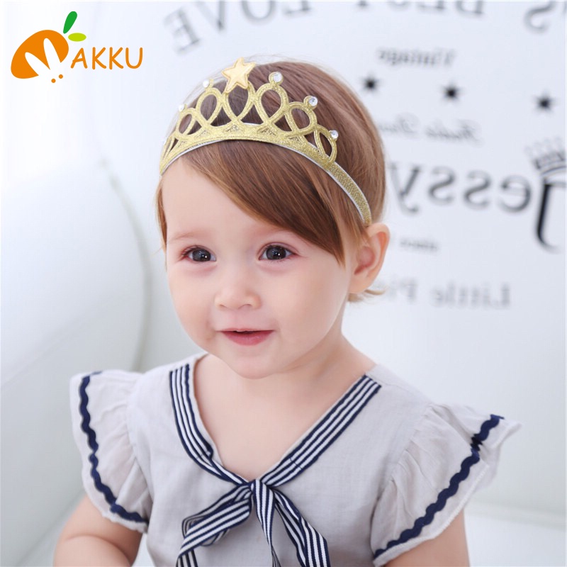 Vương Miện Công Chúa Ba Chiều Làm Phụ Kiện Chụp Ảnh Cho Bé Gái AKKU