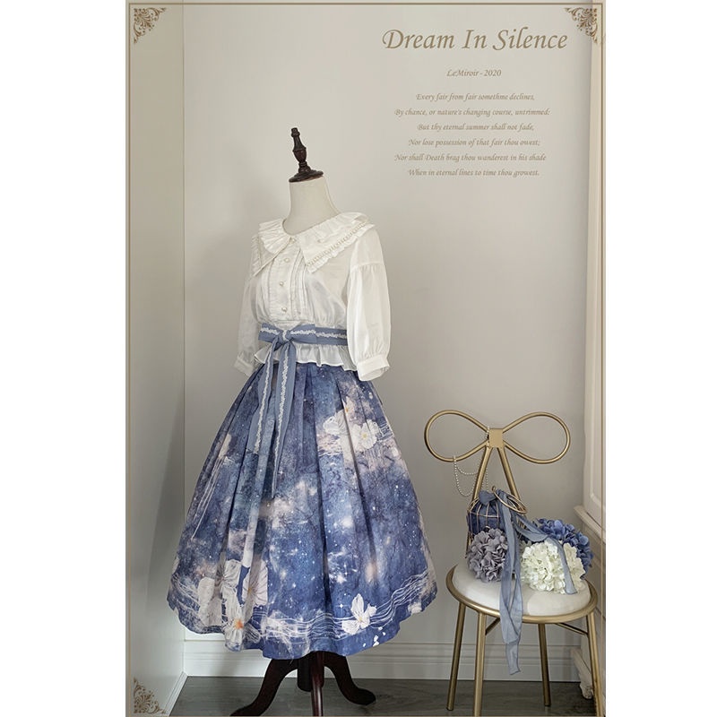 Chân Váy Xòe Phong Cách lolita Đáng Yêu Cho Nữ