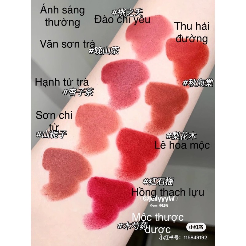 Có sẵn - son môi Hoa Thần Flower Knows