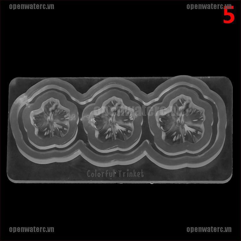 1 Khuôn Silicone Tạo Hình Trang Trí Móng Tay 3D DIY