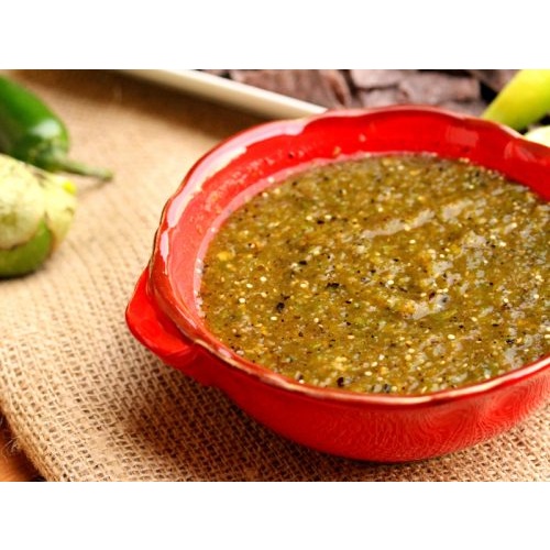Sốt ớt xanh Salsa hiệu La Costena Green Salsa Tomatillo Sauce 475g
