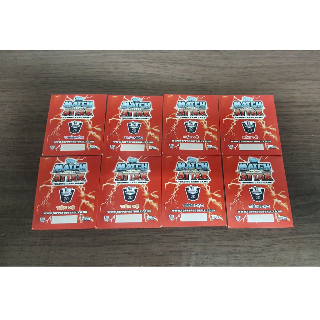 - Thẻ in Match Attax Huyền thoại Ngoại Hạng Anh Poca