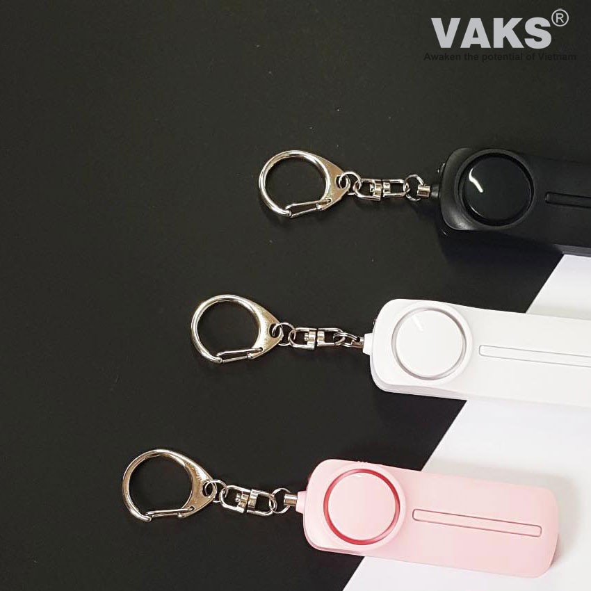 MÓC KHOÁ PHÒNG THÂN SA-9400: thiết bị báo động cá nhân, có tích hợp đèn pin tiện lợi