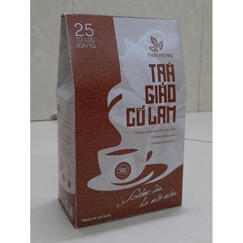 Trà Giảo cổ lam Thái Hưng (25 túi lọc x 5g) - Giảm cân, hạ mỡ máu | BigBuy360 - bigbuy360.vn