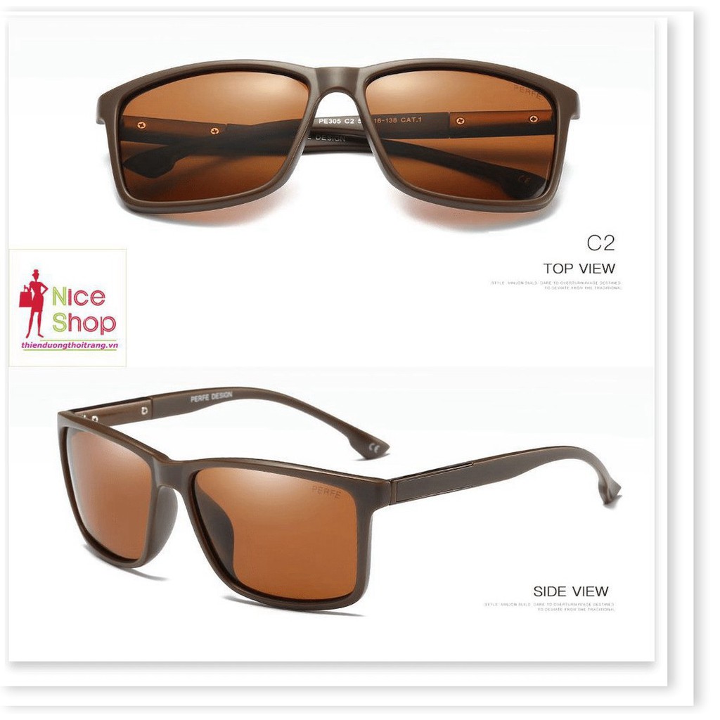 Giá Vốn - Kinh râm Perrfe phân cực gọn vuông chống trầy chống chói thích hợp du lịch | BigBuy360 - bigbuy360.vn