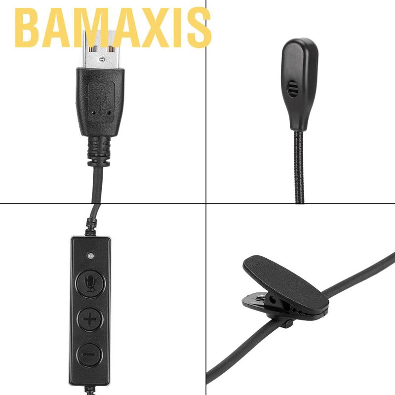 Tai Nghe Bamaxis H1002 Abs Usb Cho Máy Tính