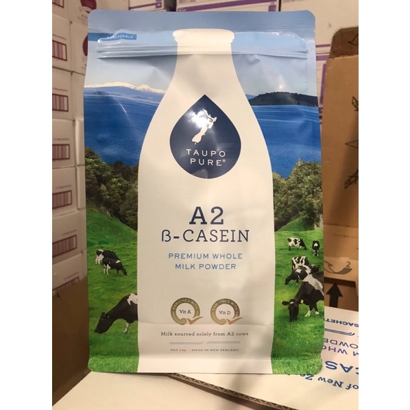 Sữa Bột Nguyên Kem Taupo Pure A2 beta-casein Túi 1kg