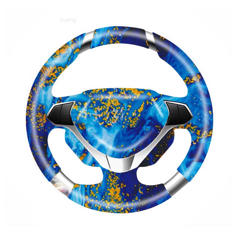 Miếng film dán chuyển nước bằng chất liệu PVA màu xanh dương 50*100cm