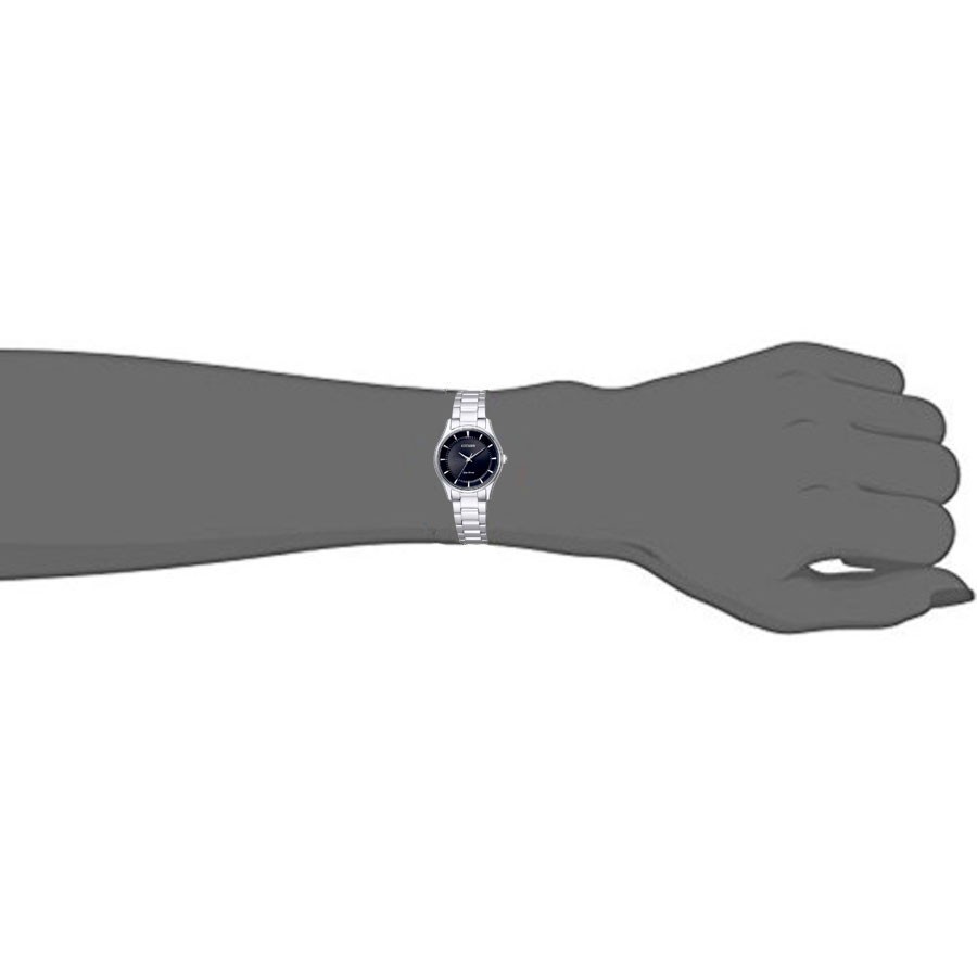Đồng Hồ Nữ Citizen Dây Thép Không Gỉ EM0401-59E - Mặt Đen (Sapphire)