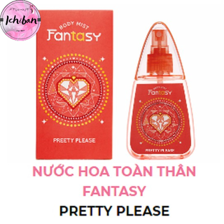 (5 MÙI) Nước hoa toàn thân FANTASY Body Mist 100ml