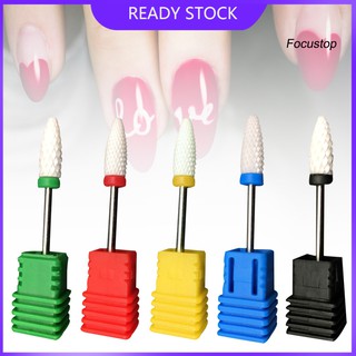 [Hàng mới về] Đầu mài bằng sứ bằng silicon nhỏ gọn tiện dụng làm đẹp móng cho nữ 
