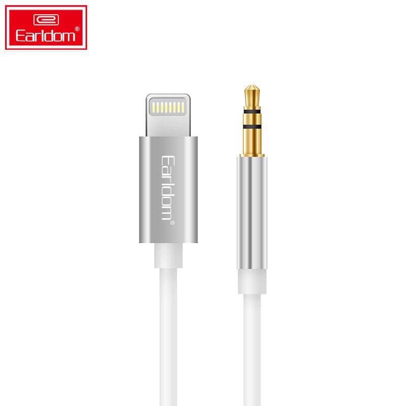 Dây Cáp Chuyển Đổi Lightning Sang 3.5mm Earldom AUX22  - Hàng Chính Hãng
