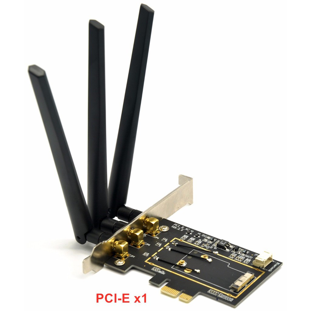 1pc WIFI Bluetooth 4.0 PCI-Ex1 adapter card  for mac os Hackintosh BCM943602CS BCM94360cs2