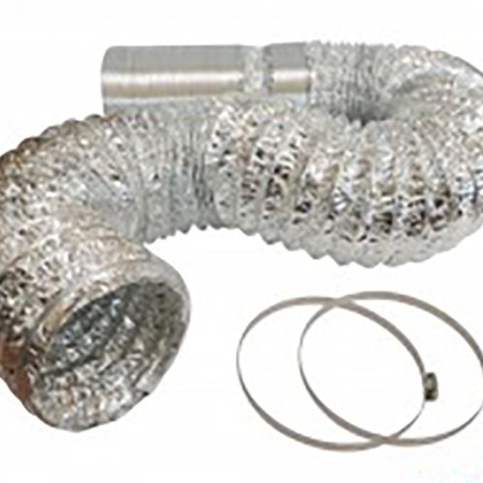 Phi 125mm  - Ống bạc thông gió thoát khí dài 1-8m