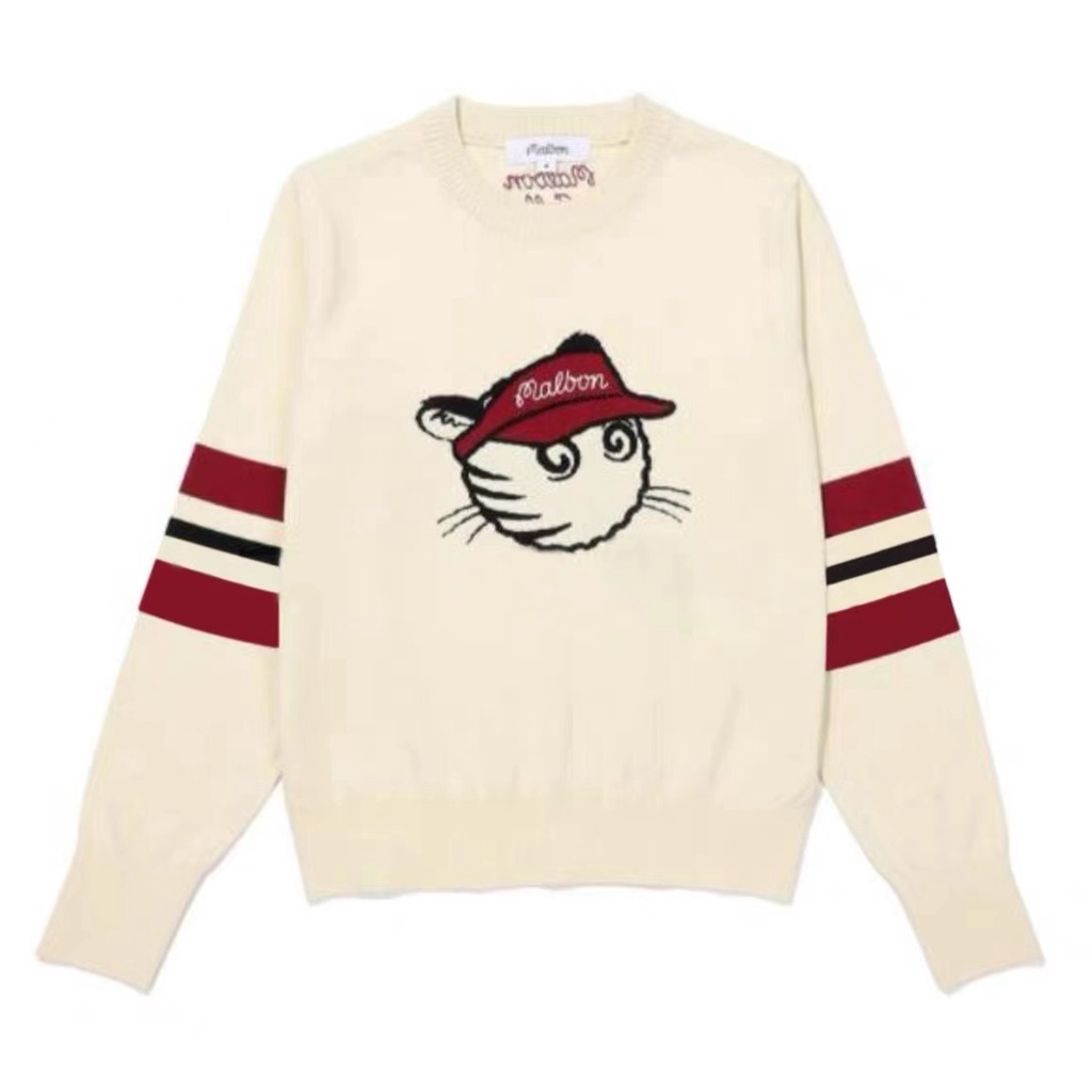 Áo Khoác Sweater Tay Dài Có Cổ Phong Cách Mới Đánh golf Thời Trang Thu Đông Dành Cho Bạn Nữ