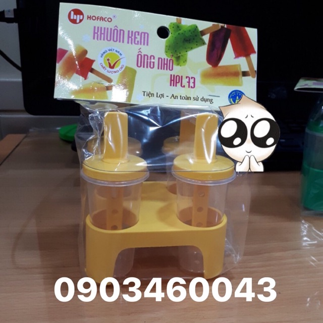 Khuôn kem ống nhỏ HPL73