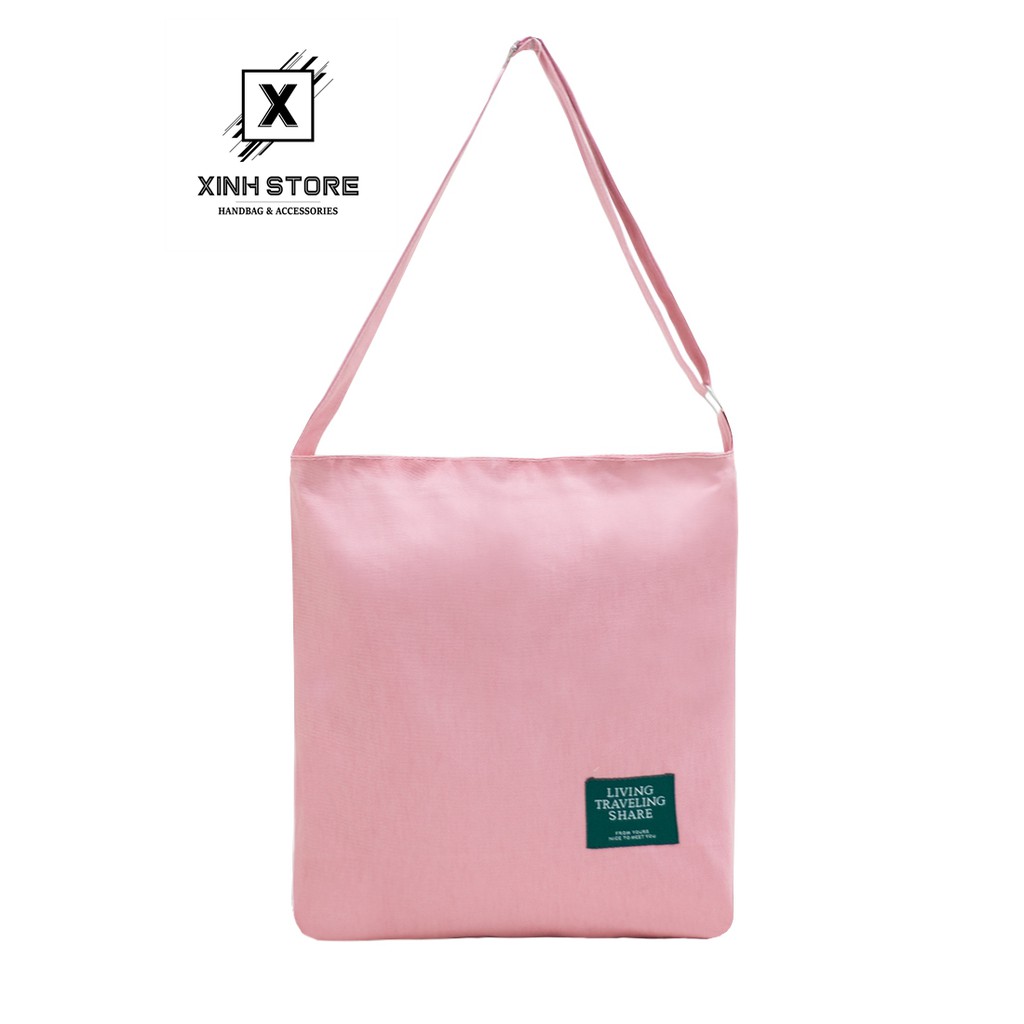 [Mã WABRBAGS giảm 20K đơn 99K] Túi Tote Đeo Chéo Basic XinhStore