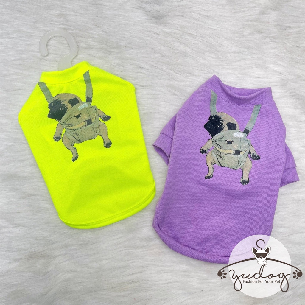 Áo thun cho chó mèo yudog quần áo thú cưng