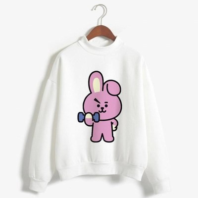 Áo nỉ thu đông BT21 BTS thời trang Hàn Quốc dành cho fan hâm mộ