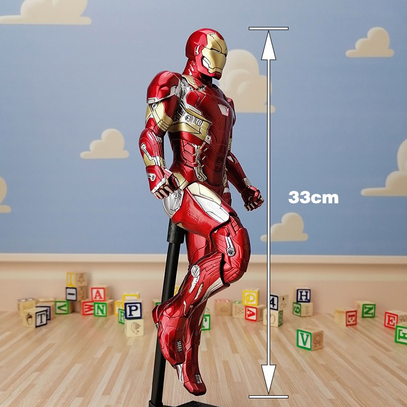 Mô hình Iron man Mk 46 mark 46 bay bay chính hãng Crazy toys - Avengers