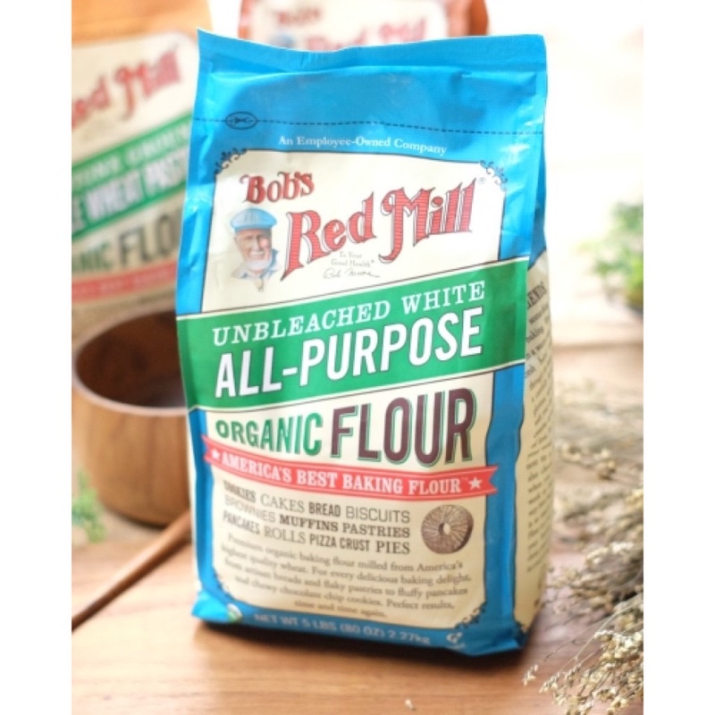 Bột mì đa dụng hữu cơ Bob's Red Mill (2.27kg)