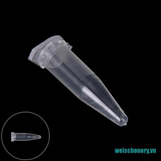 Ống nghiệm nhựa trong suốt có nắp đậy 50x1.5ml