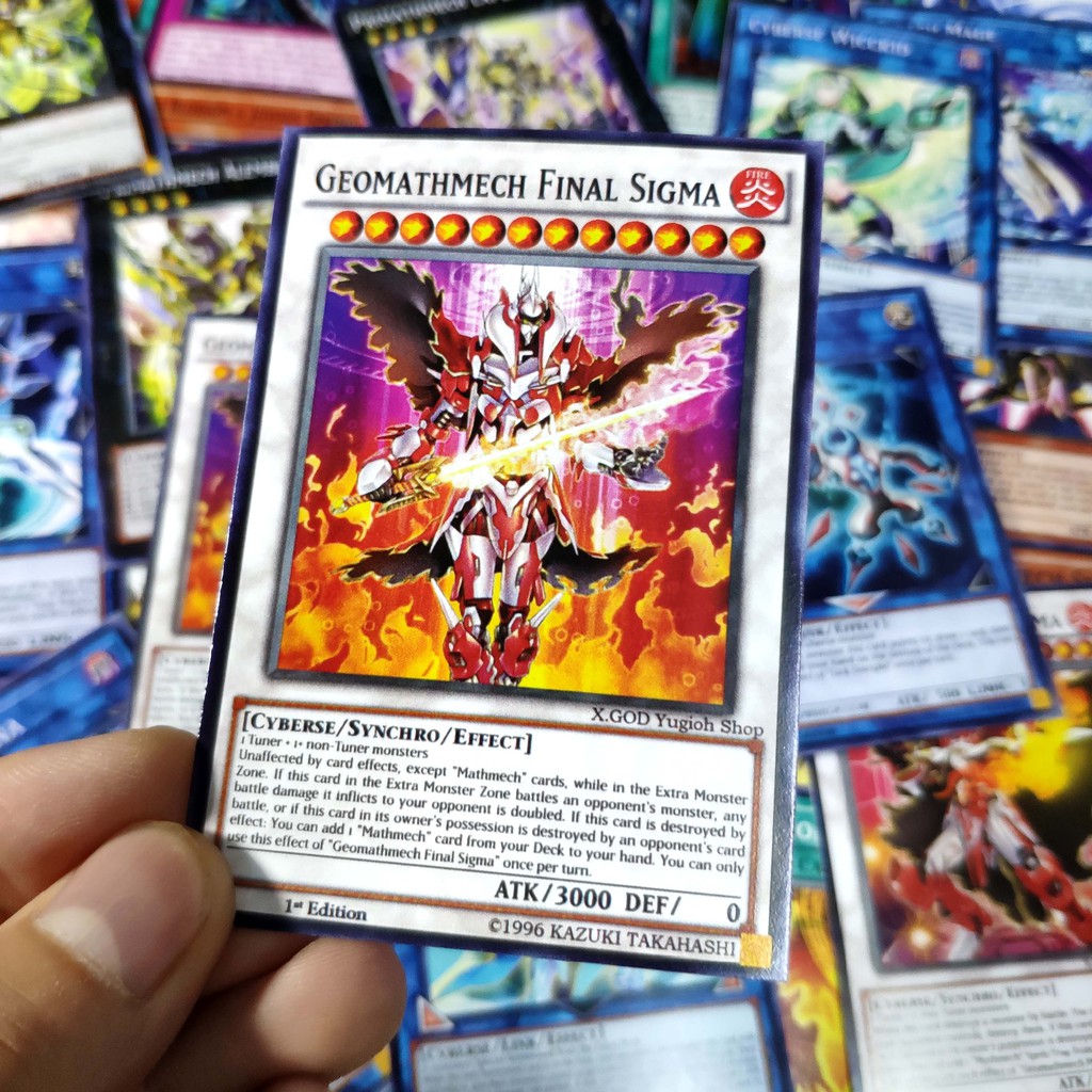 Bài Yugioh ❤️FREESHIP❤️ Thẻ bài Yugioh Matchmech deck 54 lá