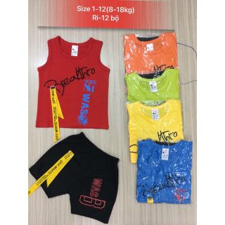 Combo 24 bộ đồ cho bé trai trả khách sỉ