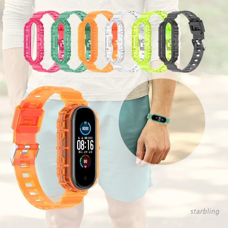 Dây Đeo Thay Thế Chất Liệu Tpu Cho Xiaomi Mi Band 5 6