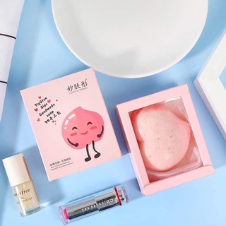 Xà bông trái đào giảm thâm mông (tặng 1 túi lưới tạo bọt)