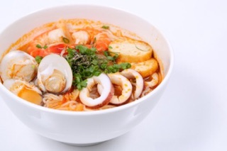 Bún khô gạo bao thai Bắc Kạn