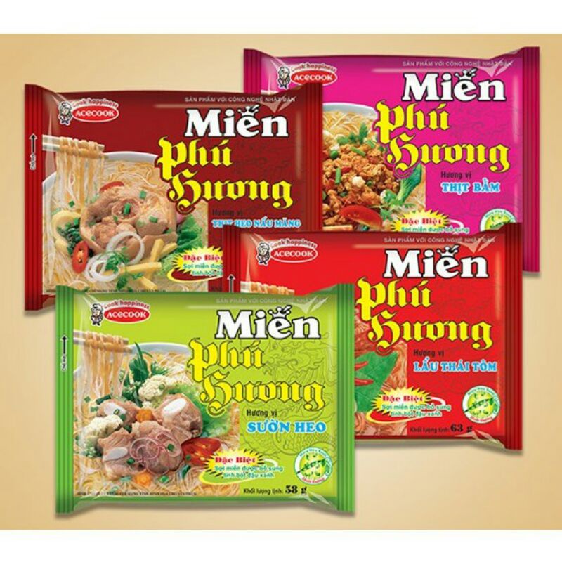 1 gói miến phú hương siêu -ngon