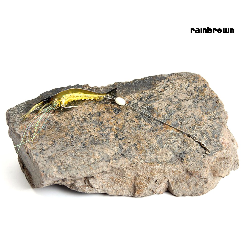 ❖Phụ Kiện Chuyên Dụng Dành Cho YJ YJ YJ❖Set 3 Mồi Giả Nhử Cá Hình Tôm 9cm 6g Bằng Nhựa Gắn Kèm Móc Câu