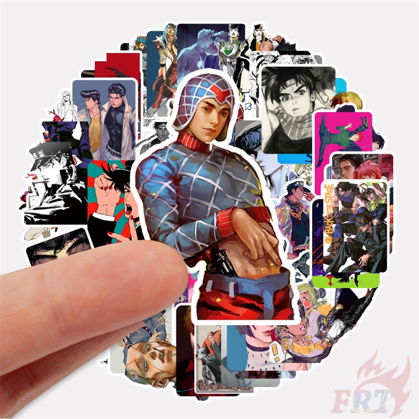 ❉ JoJo's Bizarre Adventure - Series 07 Anime Stickers ❉ 52Pcs/Set Fashion DIY Decals Doodle Stickers