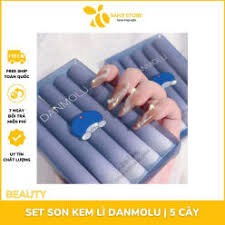 Set 5 cây son vongee hộp tím