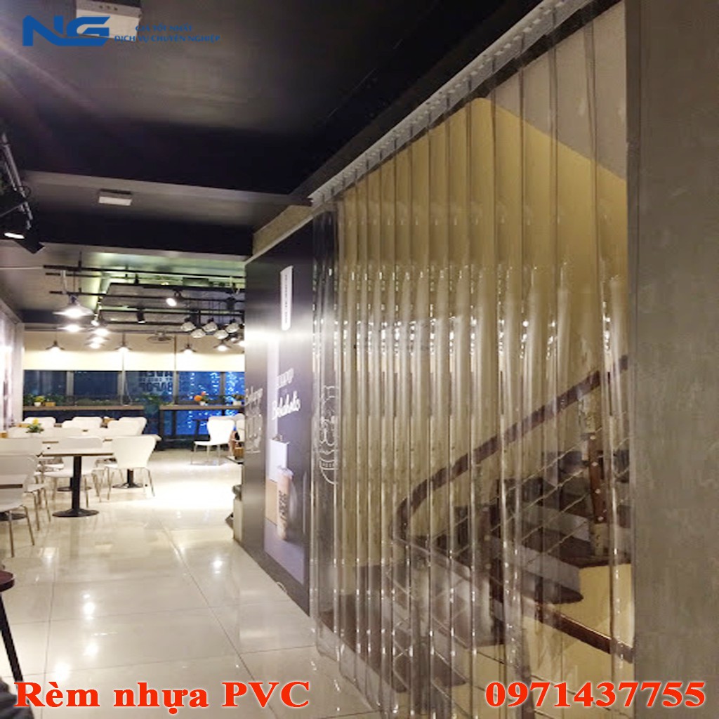 Rèm nhựa PVC ngăn lạnh, cản bụi, chống côn trùng