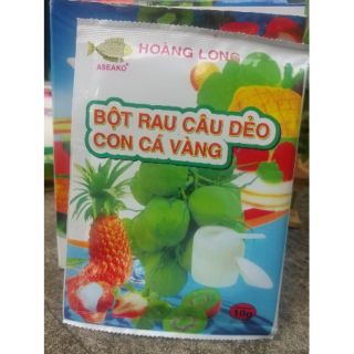 Bột rau câu dẻo con cá vàng nguyên liệu tự nấu thạch