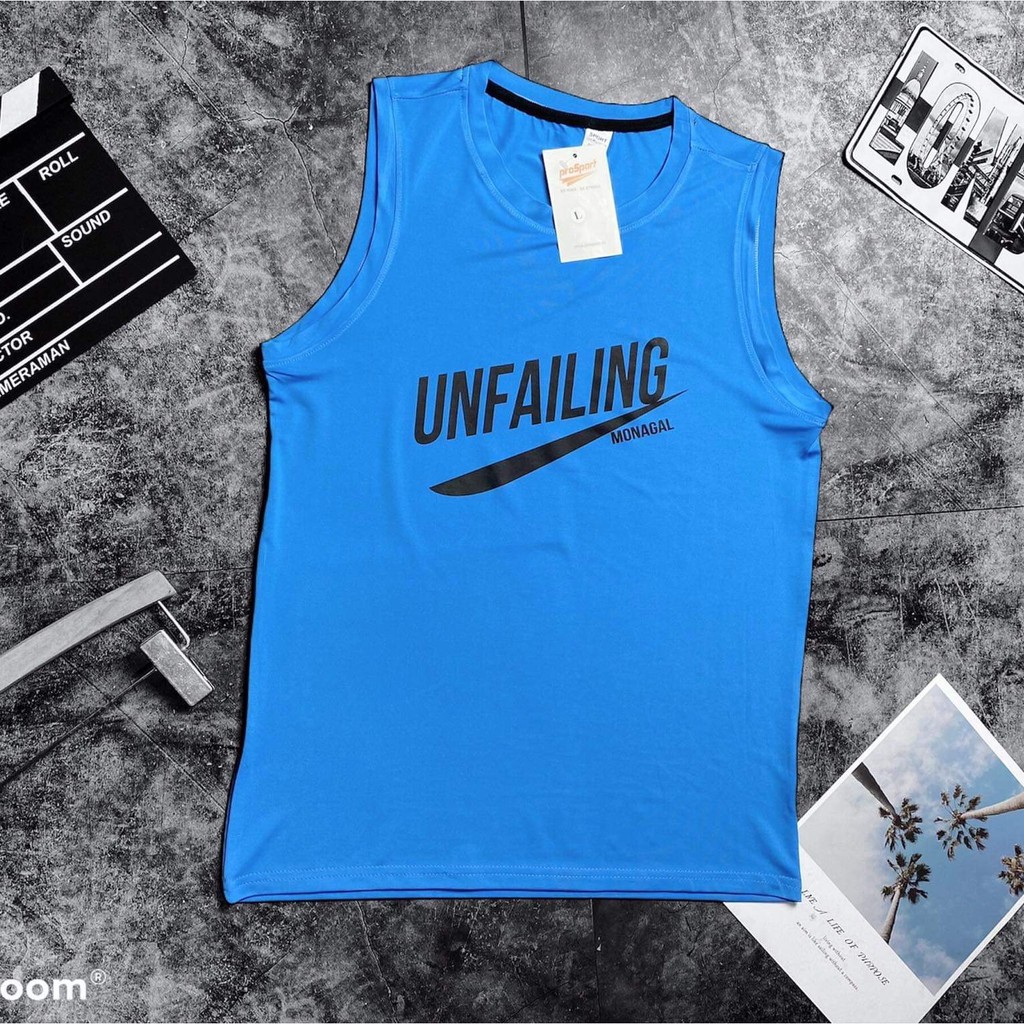 Áo ba lỗ nam,gym thể thao sát nách chất liệu thun lạnh.phong cách năng động trẻ trung và nam tính. | BigBuy360 - bigbuy360.vn