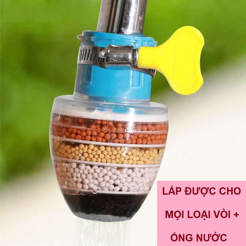 Đầu Lọc Nước 6 Tầng Tại Vòi PUCA, Vòi Lọc Cặn Bẩn, Phèn Dễ Dàng Lắp Đặt Tiện Lợi Cho Gia Đình