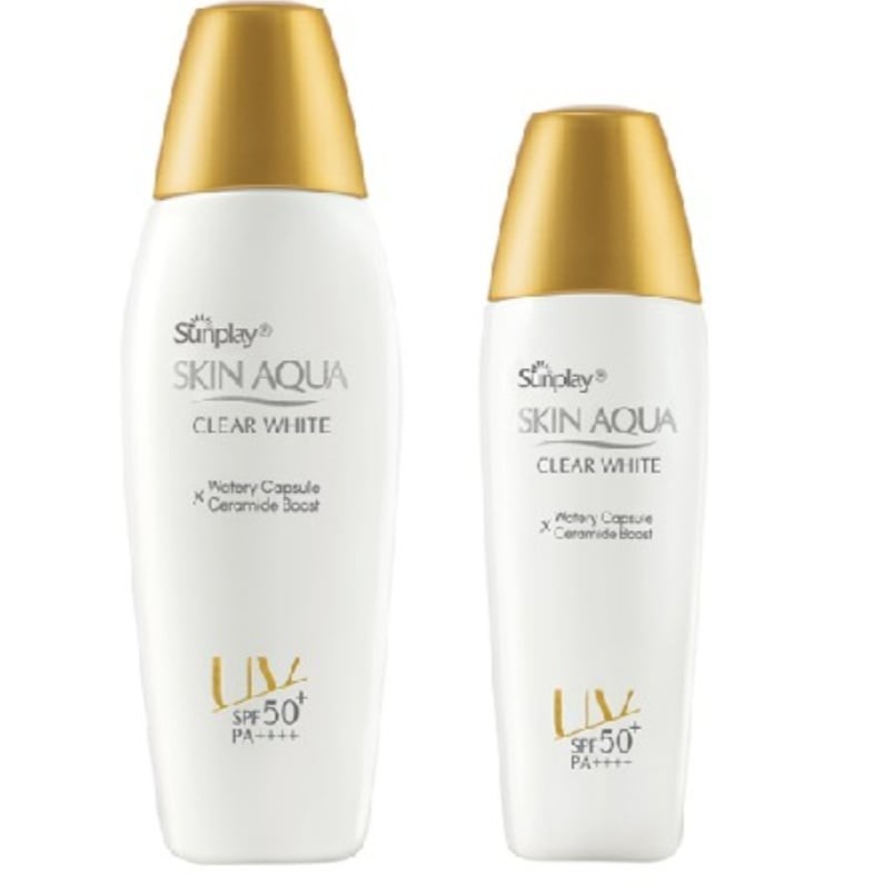 (CHÍNH HÃNG) Sunplay Skin Aqua Clear White SPF50+, PA++++: Sữa Chống Nằng Dưỡng Da