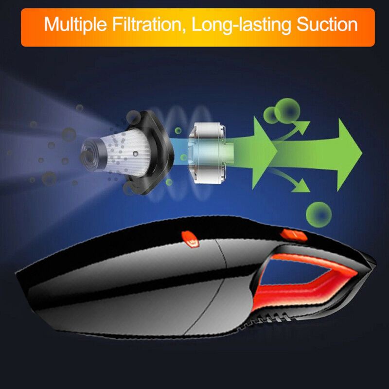 Máy Hút Bụi Cầm Tay Trọng Lượng Nhẹ Tiện Dụng Cho Gia Đình/ Văn Phòng